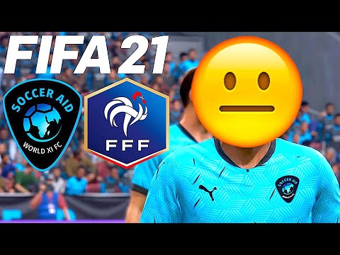 DIVISION 1 TITLE MATCH...VS SOCCER AID! FIFA 21 Road To Division 1 Online Seasons #103