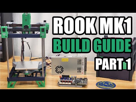 Rook MK1 - Mostly 3D Printed CoreXY Printer - Build Series Part 1