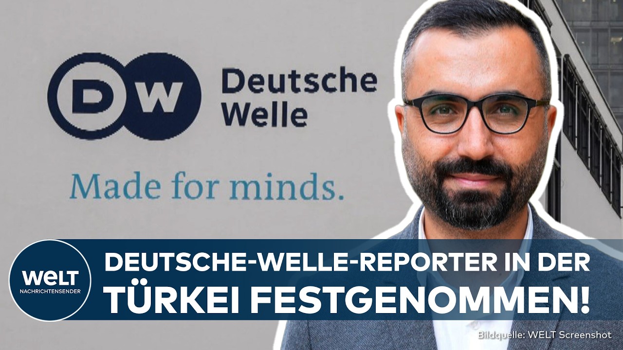 TÜRKEI: Deutsche-Welle-Reporter wegen angeblicher Beleidigung von Präsident Erdogan festgenommen!