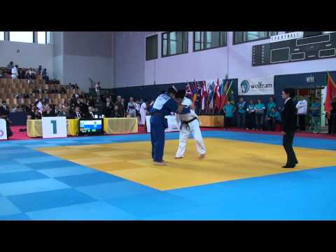 ECC Berlin 2014 90kg Bronze-Fight Francini (BRA) vs Zorn (GER)
