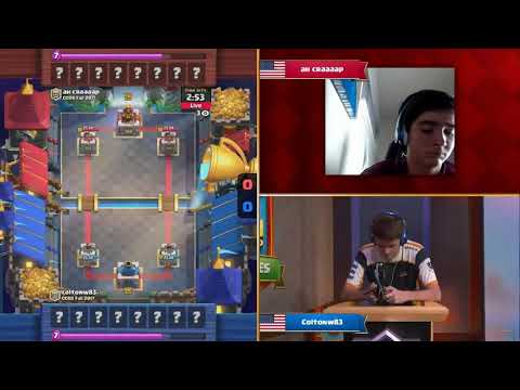 Ah craaaap vs Coltonw83 2017 Clash Royale American crown tournament