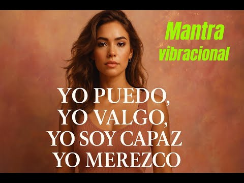 💖Mantra Musical: Yo Puedo, Yo Valgo, Yo Soy Capaz, Yo Merezco |Repítelo Hasta Sentirlo Mantra de Luz