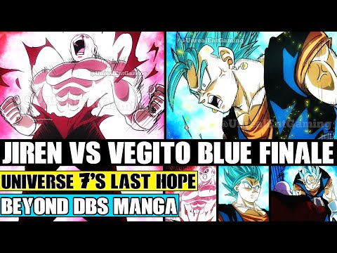 Beyond Dragon Ball Super: Jiren Vs Vegito Blue And Golden Frieza Tournament Of Power Final Showdown