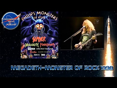 Megadeth Philips Monsters Of Rock 1998 - São Paulo