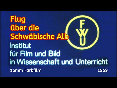 Flight over the Swabian Alps - 1969 - When the world still seemed to be in order