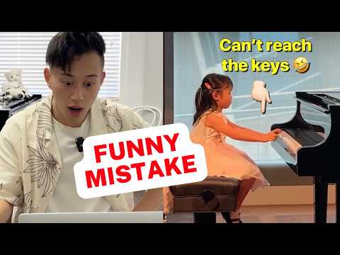 Beginner piano posture: funny 3yo-5yo performers ft. Lawrence Ng