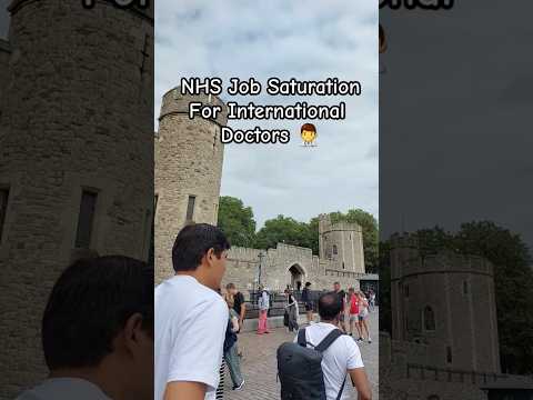 NHS UK JOB SATURATION FOR INTERNATIONAL DOCTORS?!😢 👨‍⚕️ #doctor #shorts #plab #img