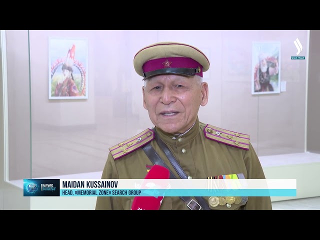 Астана согушта курман болгон казакстандыктар эскерилди