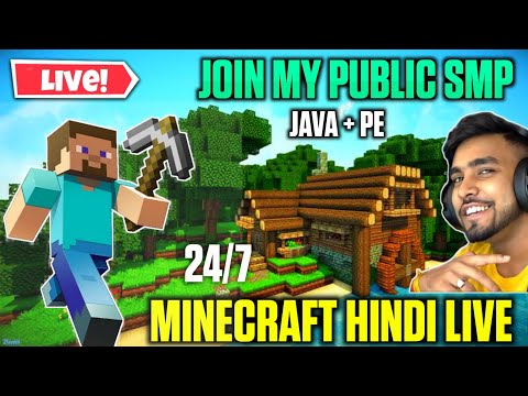 EPIC Minecraft Pocket Edition Smp Live - Join Now!
