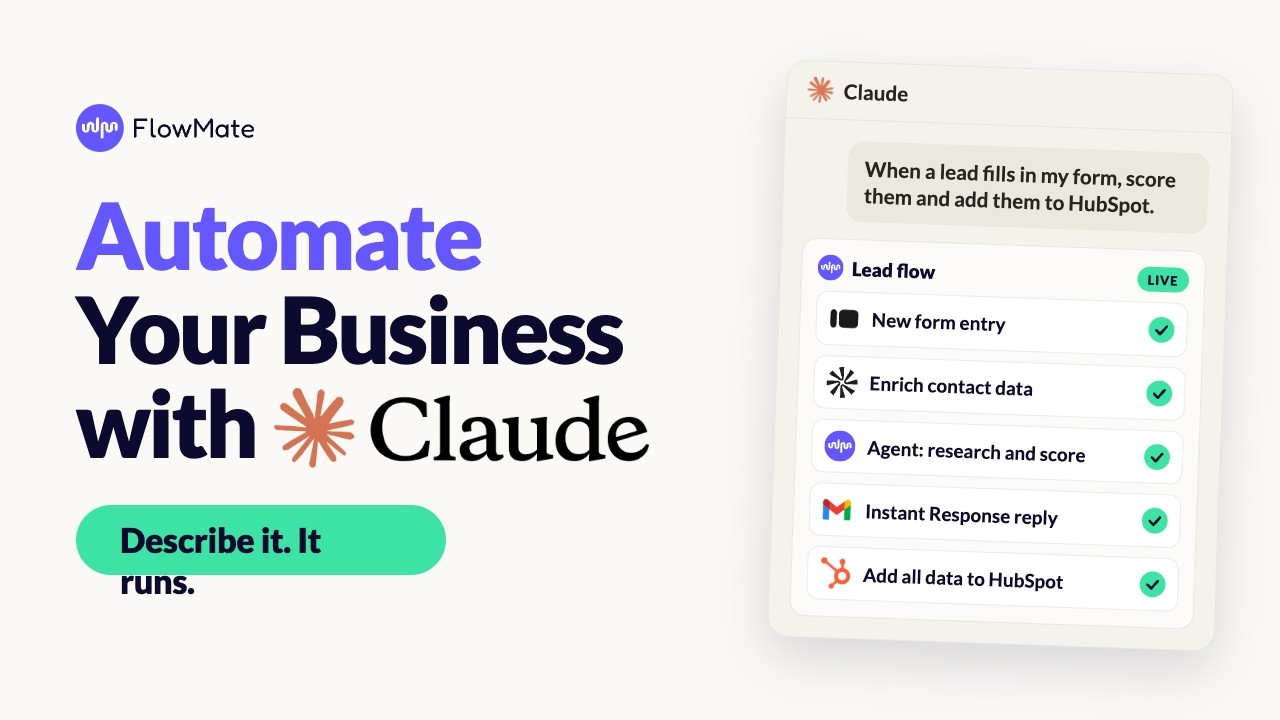 FlowMate video preview