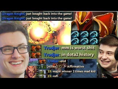 MIRACLE INVOKER Made RAMZES666 Major Winner GONE MAD Dota 2