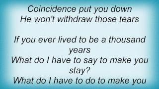 Roxette - Staring At The Ground Lyrics