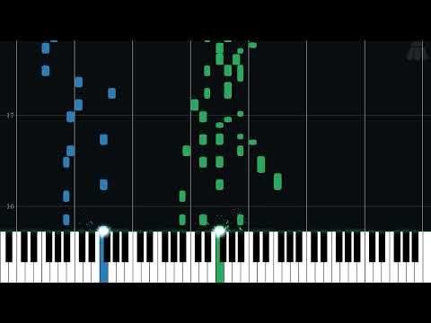Absolutely Overfamiliar Shrine - Undertale - Hard Piano Tutorial
