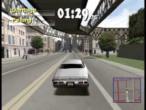 Driver 2 Walkthrough - Chicago Mission 3:  Train Pursuit