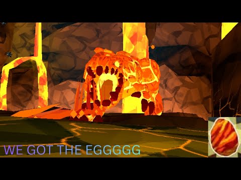 Killing The Magmadon In UG (WE GOT THE EGG!!!!!!!)