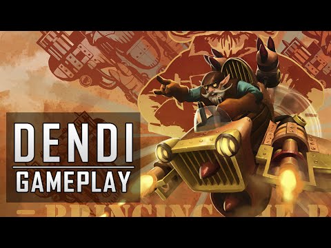 Dendi (Gyrocopter) Gameplay Dota 2 MMR