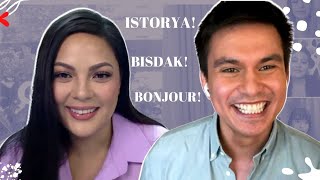 Tom Rodriguez Speaking Waray and KC Concepcion Speaking French | Gtalk