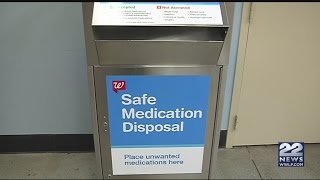 Walgreens offers a safe way to dispose of unused medication