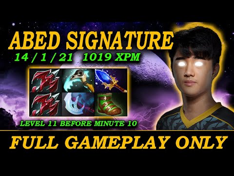 Abed Signature Hero, Insane Micro Control - Full Gameplay Meepo #76