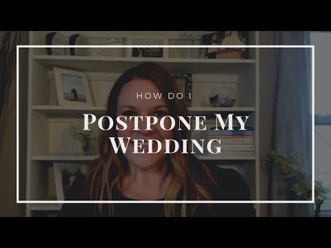 Should I Postpone my Wedding? :(