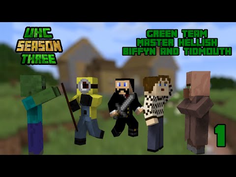 LOSUMG UHC Season 3 - Ep 1 - Early Damage - Green Team