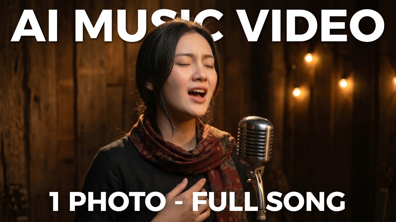 Dari 1 Foto Jadi Video Klip Panjang Full Lagu, Ini Cara Paling Mudah dan Cepat