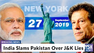 India Slams Pakistan Over J&K Lies