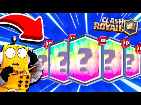 ПОЛУЧИЛ 5 ЛЕГЕНДАРОК ЗА 1 РАЗ! CLASH ROYALE