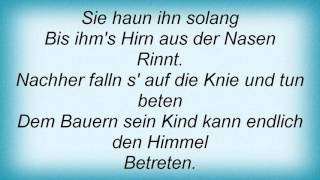 Ludwig Hirsch - Der Dorftrottel Lyrics