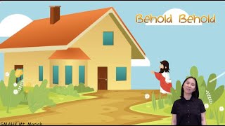 Behold Behold I Stand At The Door | Action Song | Children Christian Song