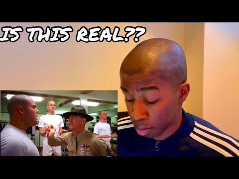 Marine Reacts To Full Metal Jacket....