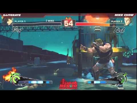 NCRX Day 2 - Illitereate vs Mike Chow - SSF4: AE2012 Top 16