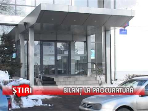 Bilanţ la Procuratură - www.1tvbacau.ro (10.02.2014)