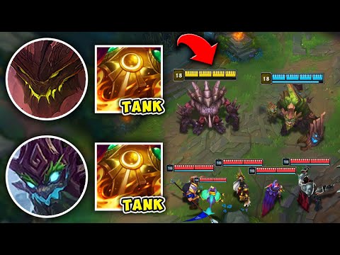 A BRAIN IS NOT REQUIRED FOR THIS DOUBLE RAID BOSS BOT COMP - League of Legends