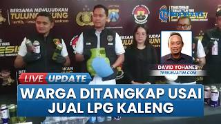 Jual Gas Elpiji Kaleng Hasil Isi Ulang dari Elpiji 3 Kg, Warga Serut Tulungagung Ini Ditangkap Polis