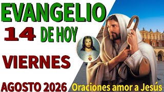 Evangelio de hoy viernes 14 de agosto de 2026