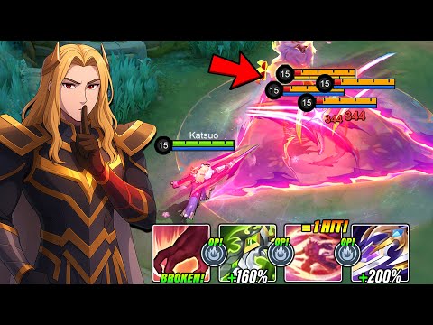 WHEN SUPREME LANCELOT USE THIS BEST BRUTAL 1 HIT BUILD IN SOLO RANK 2025! 💀 (CRAZY DAMAGE!) - MLBB