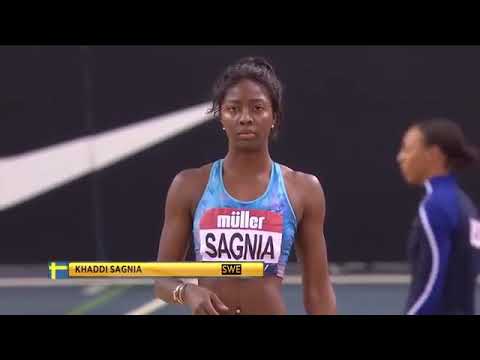 Khaddi sagnia long jump national record fat ass