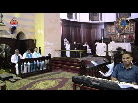 ⁣رسامة القس عادل والشماس مينا بكاتدرائية القديس مرقس الأسقفية