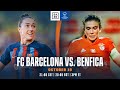 Barcelona vs. Benfica | UEFA Women's Champions League Matchday 1 Full Match