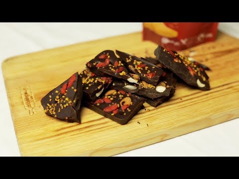 Chocolate de manteiga de cacau - Snack Saudável | Iswari ©