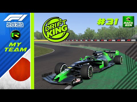 DRIFT KING DA FORMULA 1? F1 2021 MY TEAM 50% GP JAPÃO PARTE #31