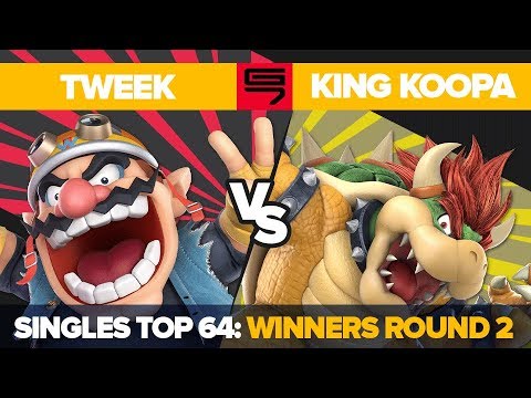 Tweek vs King Koopa - Ultimate Singles: Top 64 Winners Round 2 - Genesis 7 | Wario vs Bowser