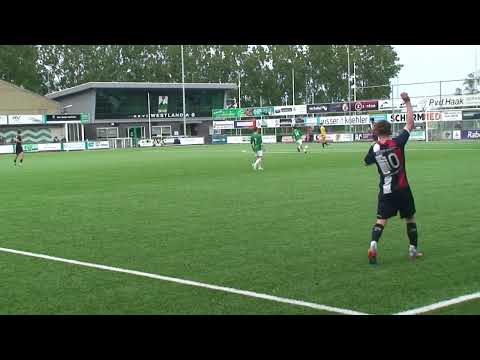 Westlandia o17 - Excelsior Maassluis o17 1:5 2e helft