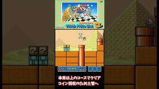 懐かしい隠しアイテム【スーパーマリオブラザーズ３】子どもの頃入手が難しかったけど、みんな知っていた隠しアイテム7-2　#小ネタ　#マリオ　#隠しアイテム
