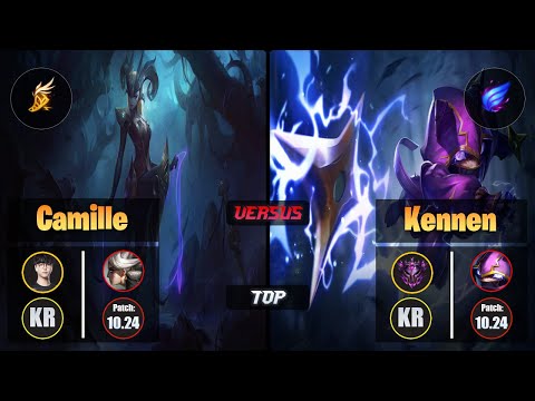 Roach CAMILLE (Top) [Fleet Footwork] VS KENNEN - Master KR Patch 10.24