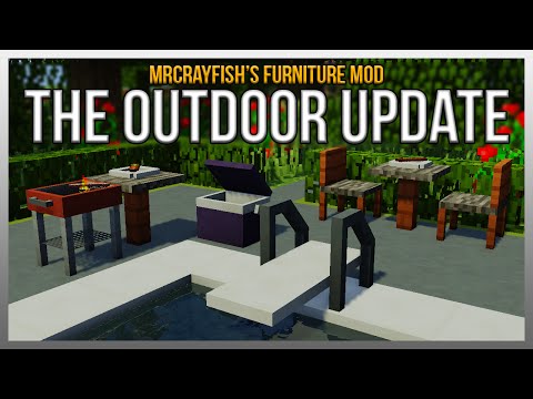 mrcrayfish's furniture mod - the outdoor update! (updated: 05/09