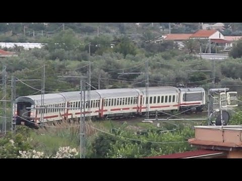 FRENATA D'EMERGENZA per la E464 sull'INTERCITY 1523 !!