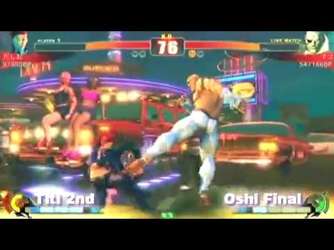 Street Fighter 4 Dashio (Viper) vs Mago (Sagat) - Adachi 5on5 Exhibition