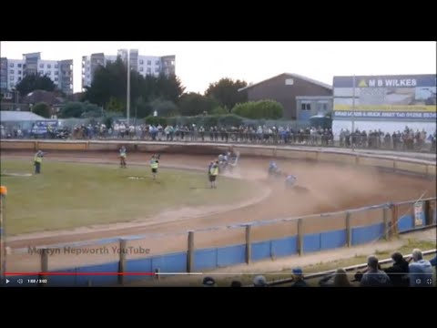 Scott Nicholls's lucky escape!! (stuck throttle)